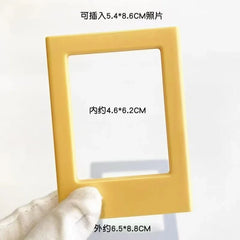 Magnetic 3-Inch Refrigerator Photo Frame Set