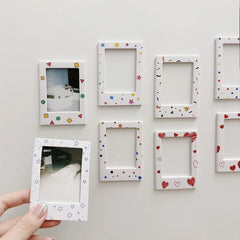 Magnetic 3-Inch Refrigerator Photo Frame Set