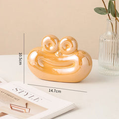 Unique Sausage-Shaped Ceramic Decorative Home Ornament