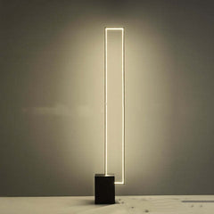 Minimalist Black Square Base Floor Lamp