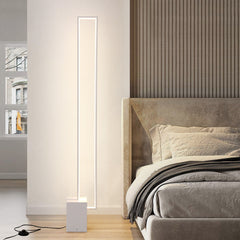 Minimalist Black Square Base Floor Lamp