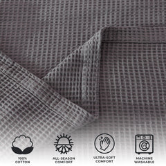 100% Cotton Waffle Weave Blanket